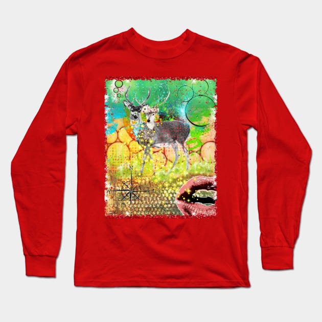 Double Long Sleeve T-Shirt by funhousejen